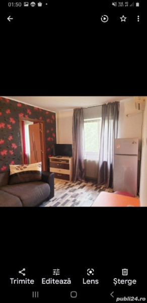 Apartament 2 camere, semidecomandat, mobilat complet Finisaje clasice
