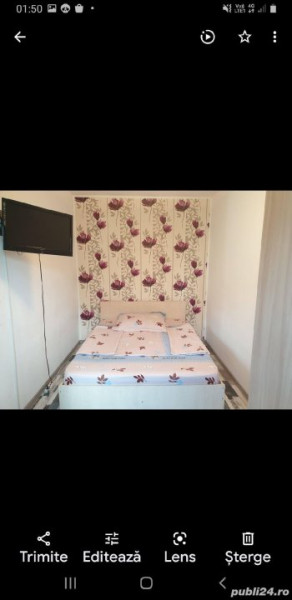 Apartament 2 camere, semidecomandat, mobilat complet Finisaje clasice