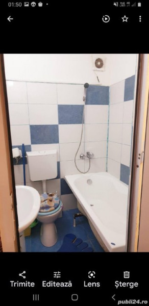 Apartament 2 camere, semidecomandat, mobilat complet Finisaje clasice